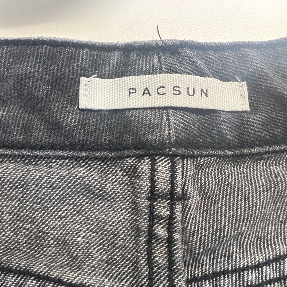 PAC Sun grey jean shorts